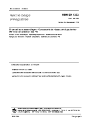 NBN EN 1333:2006