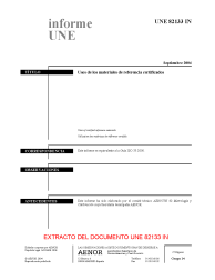 UNE 82133:2004 IN