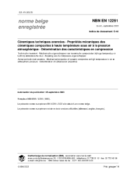 NBN EN 12291:2003