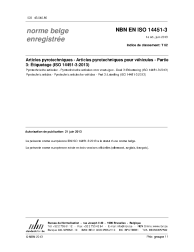 NBN EN ISO 14451-3:2013