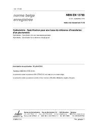 NBN EN 13798:2010