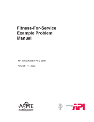 ASME FFS-2-2009
