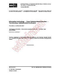 ISO/IEC 9594-8:1998/COR5:2004