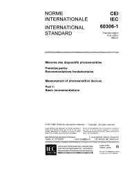 IEC 60306-1:1969