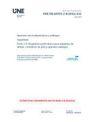 UNE-EN 60335-2-8:2016/A12:2023