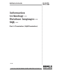 BS ISO/IEC 9075-2:1999