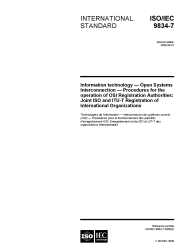 ISO/IEC 9834-7:2005
