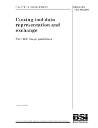 DD ISO/TS 13399-150:2008