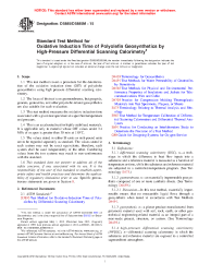 ASTM D5885/D5885M-15