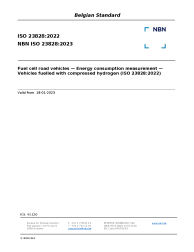 NBN ISO 23828:2023