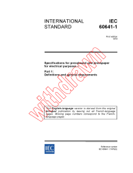 IEC 60641-1:1979