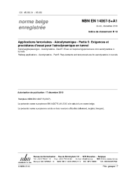 NBN EN 14067-5+A1:2010