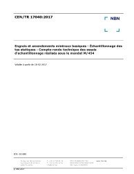 CEN/TR 17040:2017