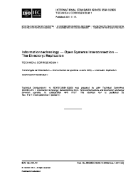 ISO/IEC 9594-9:2005/COR1:2011