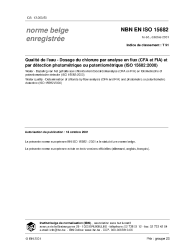 NBN EN ISO 15682:2001