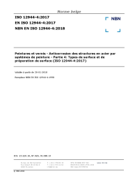 NBN EN ISO 12944-4:2018