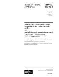 ISO/IEC 15693-3:2009/AMD3:2015