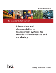 BS ISO 30300:2011