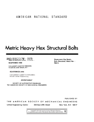 ASME B18.2.3.7M-1979 (R2006) - W ERR