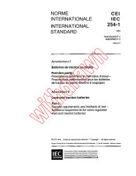 IEC 60254-1:1983/AMD2:1994