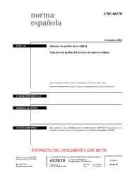 UNE 66178:2004 (R2010)