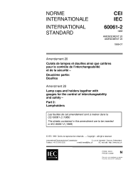 IEC 60061-2:1969/AMD20:1999