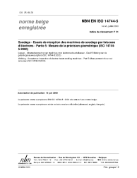 NBN EN ISO 14744-5:2000