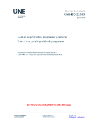 UNE-ISO 21503:2023