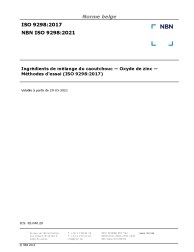 NBN ISO 9298:2021