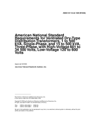 IEEE/ANSI C57.12.50:1981