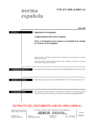 UNE-EN 1005-4:2005+A1:2009 (R2016)