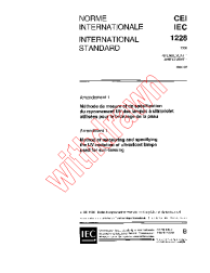 IEC 61228:1993/AMD1:1996