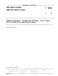 NBN ISO 16612-3:2021