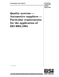 PD ISO/TS 16949:1999