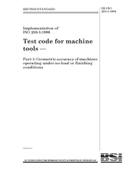 BS ISO 230-1:1996