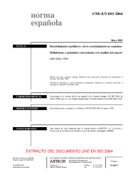 UNE-EN ISO 2064:2001 (R2009)