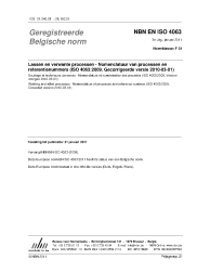 NBN EN ISO 4063:2011