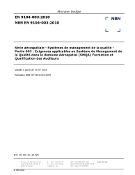 NBN EN 9104-003:2010