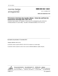 NBN EN ISO 12631:2012