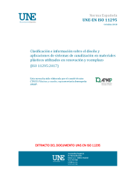 UNE-EN ISO 11295:2018