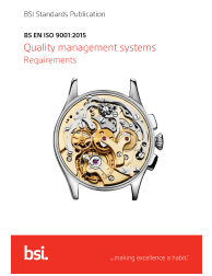 BS EN ISO 9001:2015