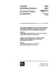 IEC 61008-2-1:1990