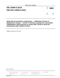 NBN ISO 16900-5:2021