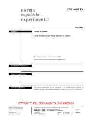 UNE 40605:2000 EX