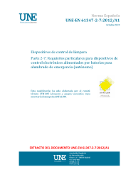 UNE-EN 61347-2-7:2012/A1:2019