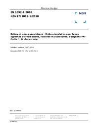 NBN EN 1092-1:2018