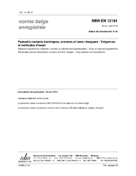 NBN EN 12184:2014