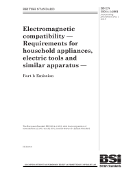 BS EN 55014-1:2001