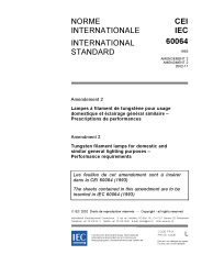 IEC 60064:1993/AMD2:2002