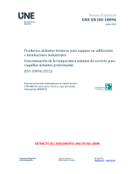 UNE-EN ISO 18096:2023